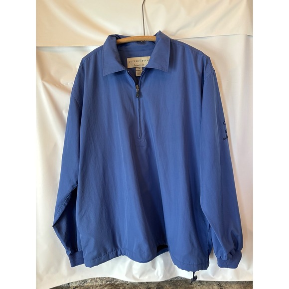 Cutter & Buck Other - Cutter & Buck Climaguard Zip Windbreaker Jacket Mens Large Golf‎ Club